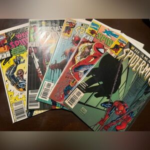 Spider-Man Comic Lot - Colorful Vintage Covers